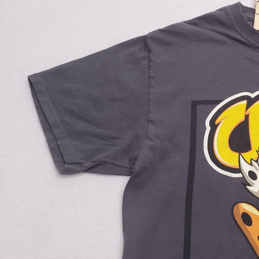 Cheetos Casual Crew Nexk Short Sleeve Graphic T Shirt Mens Size Small S Gray - Picture 5 of 8